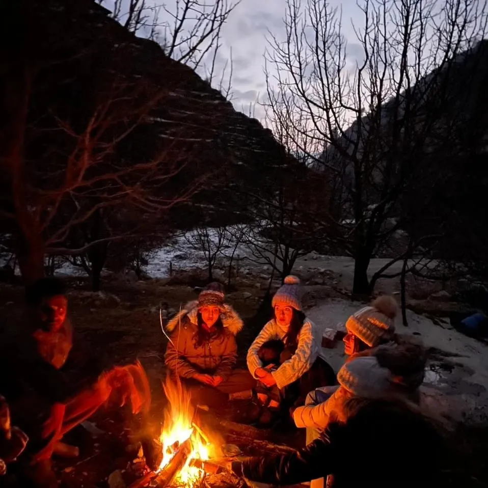 HimAvaan Himachal trekking and camping moment